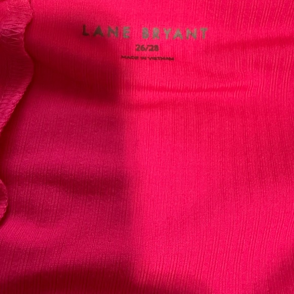 Lane Bryant Hot Pink Tank Top - Picture 2 of 2